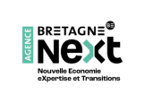 Agence Bretagne Next Logo Avec Baseline Couleurs Cmjn
